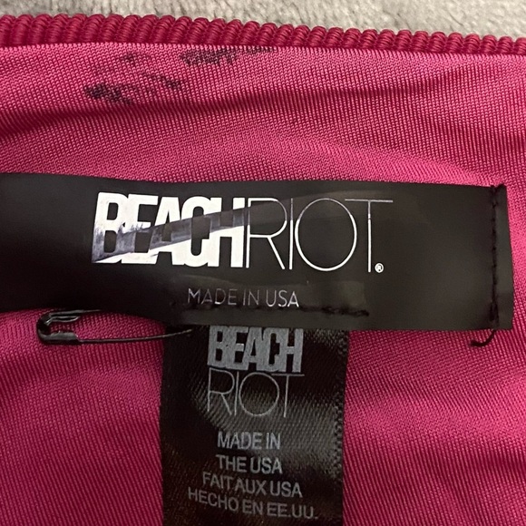 New! Beach Riot Joyce swimsuit be mine colorblock 27776 - Picture 7 of 11